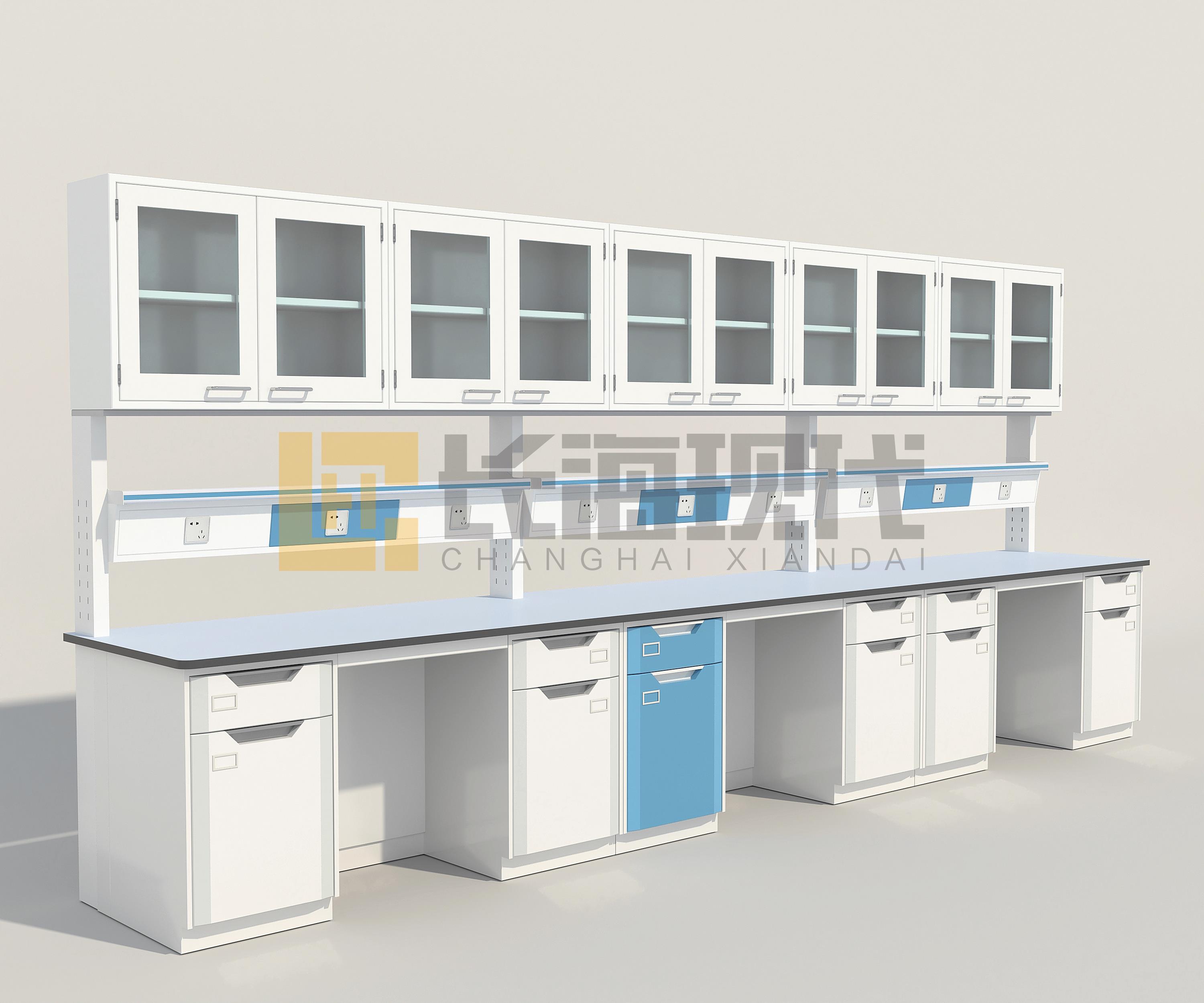 湘雅孝騫樓21：QG-邊臺帶架吊柜5000x800x850 ^副